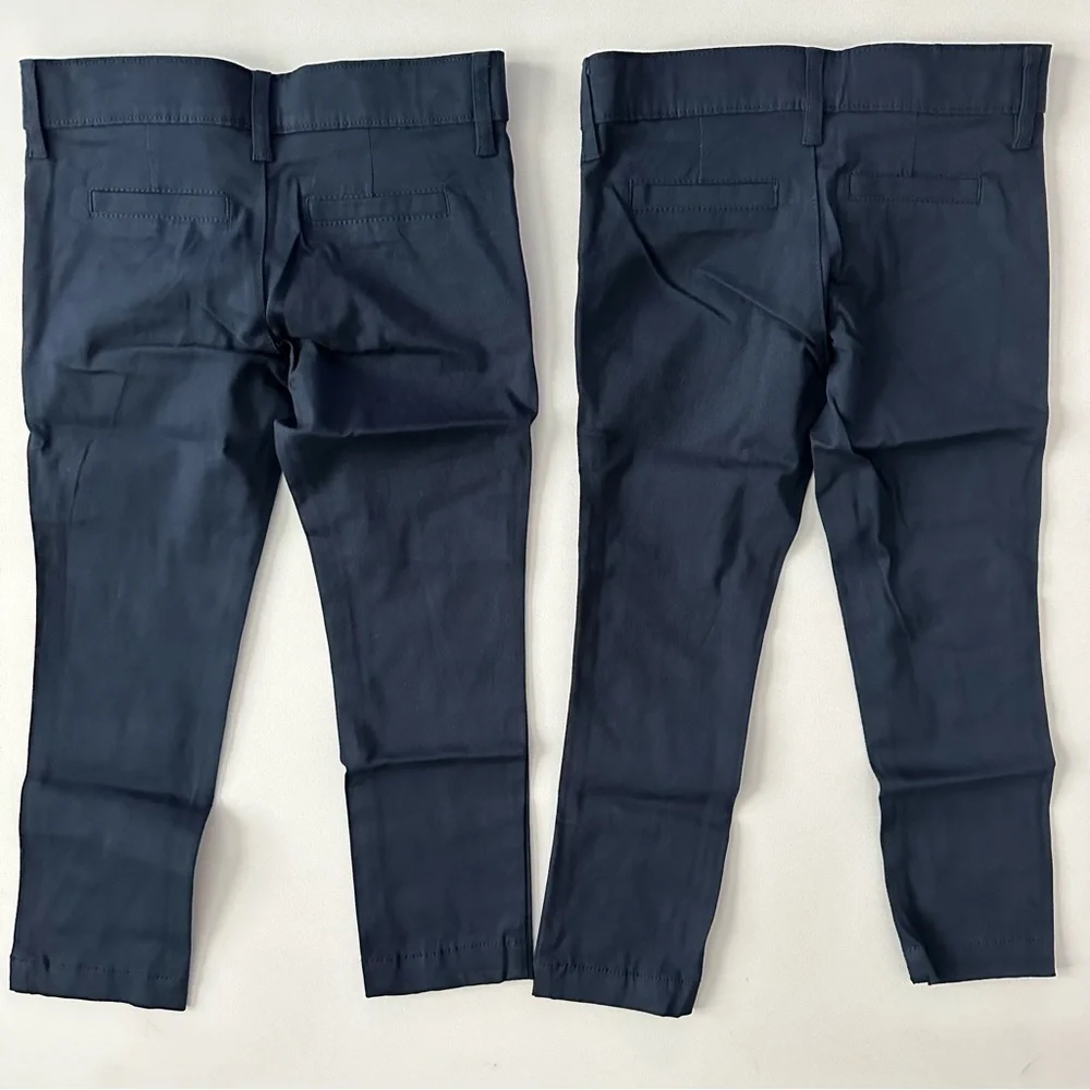 Old Navy Toddler Girl Bundle of 2 Skinny Uniform Pants Size 5